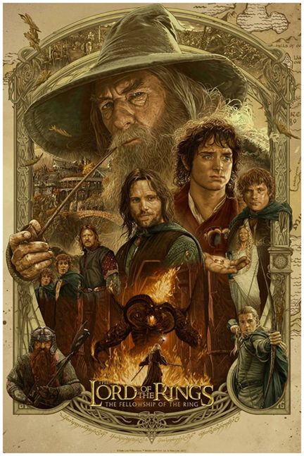 Властелин колец - главный постер